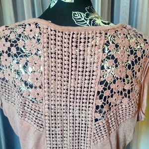 Crochet style top